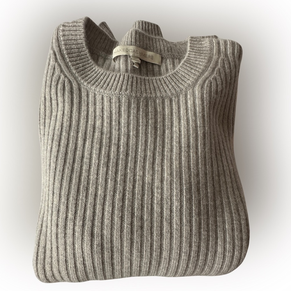 Naked Cashmere Ribbed Knit Set – Sweater + Pants Size XS - Picture 2 of 12